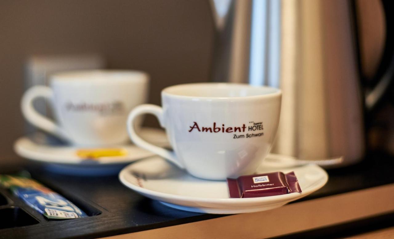 Ambient Hotel Zum Schwan Gelsenkirchen Esterno foto